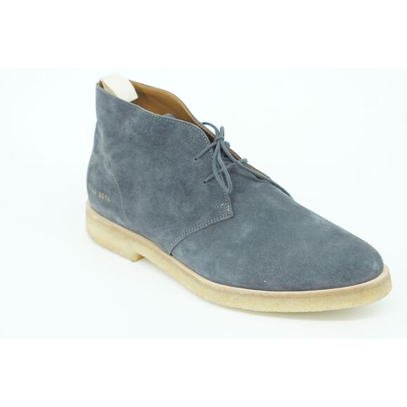 COMMON PROJECTS Men Washed Chukka Boots Grey Lace Up Dress SZ 43 10D US main image 10